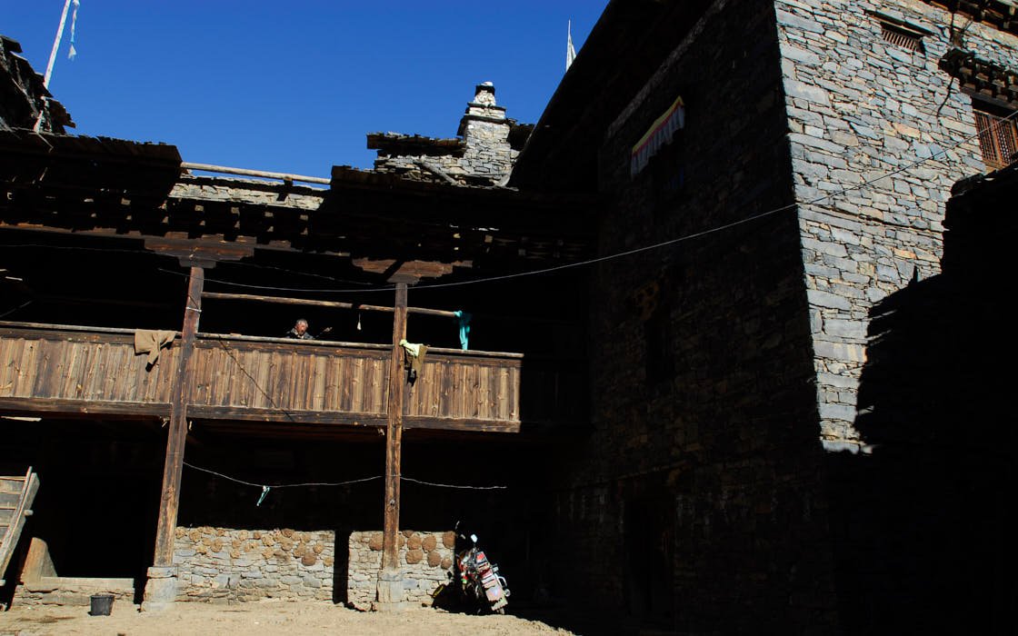 View of Dendrup's House