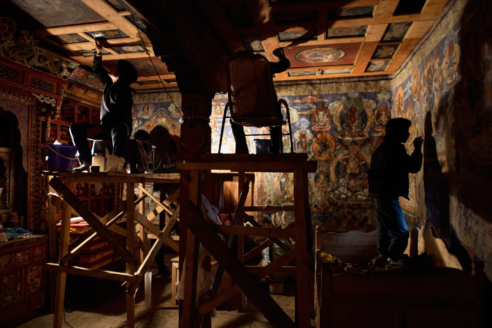 view of gelek's chapel