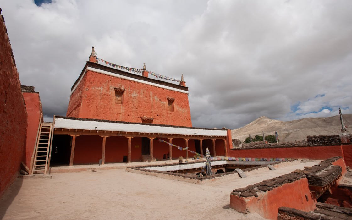 View of Jampa Lhakhang